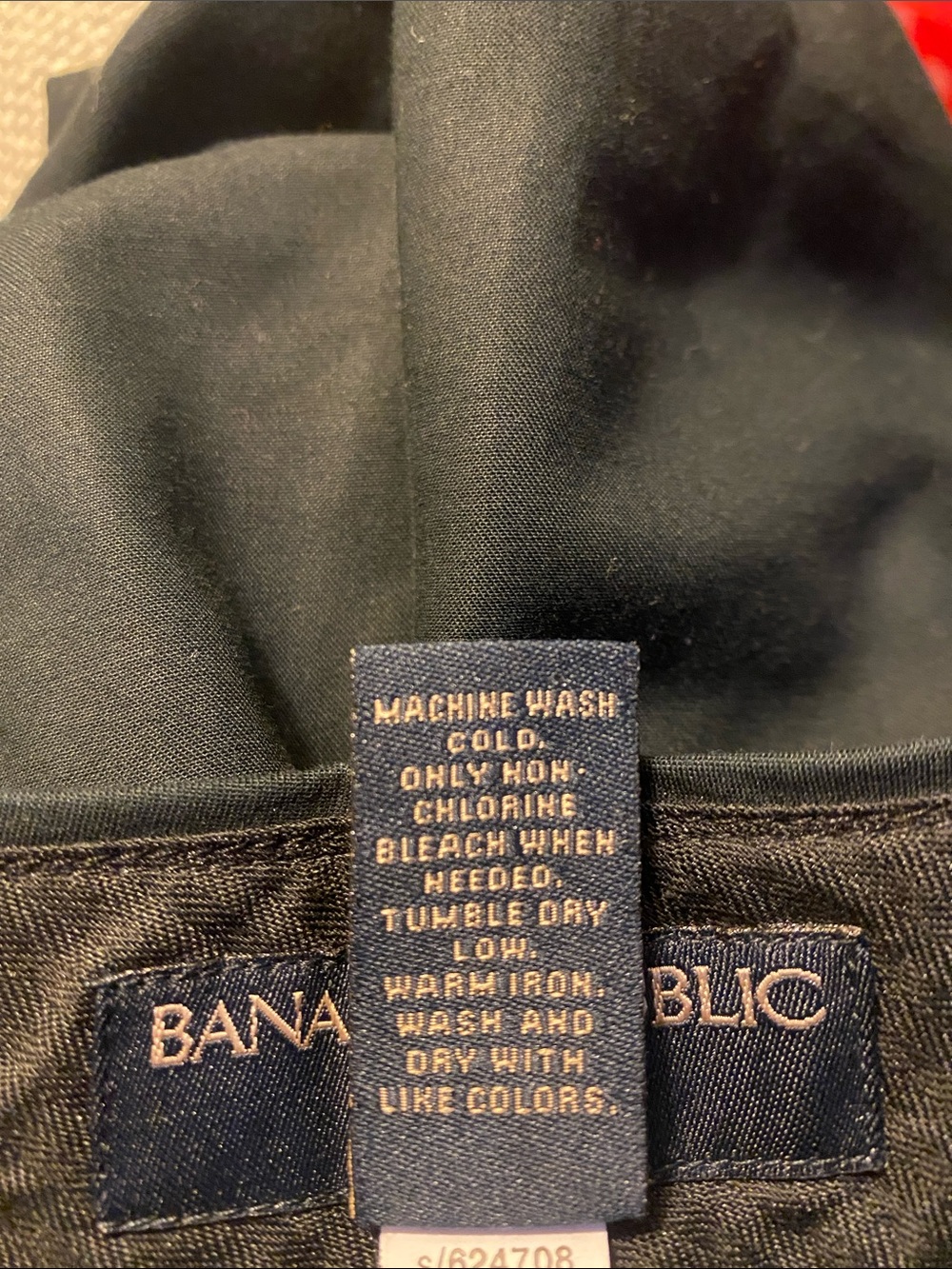 Banana Republic Black Wide-Leg Trousers - Picture 4 of 4